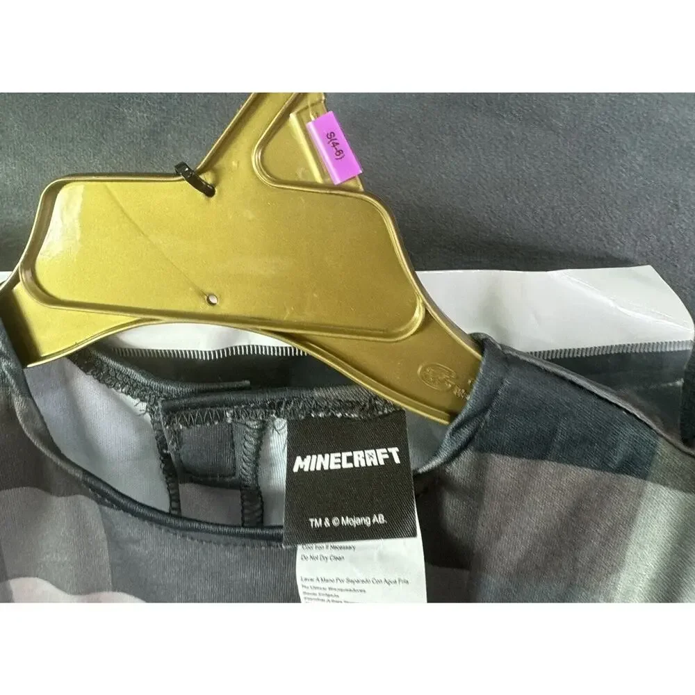 Minecraft Steve Netherite Armor Child Costume Small (4-6) Disguise‎ - Picture 9 of 9